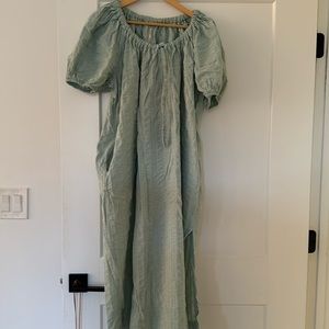 Free People Natural element midi dress